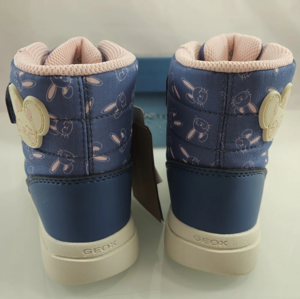 NWT! Geox Willaboom ABX Winter Snow Boots Size 24EU / 8US